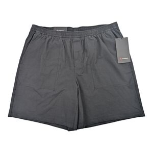 Lululemon Bowline Short 8" Versa Twill Mens XXL LM7BDES Black NWT